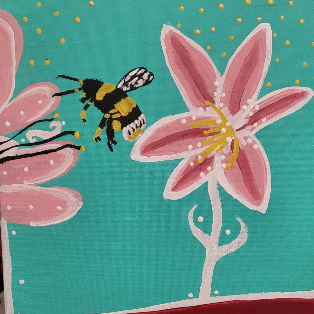 Save the Bees Painting